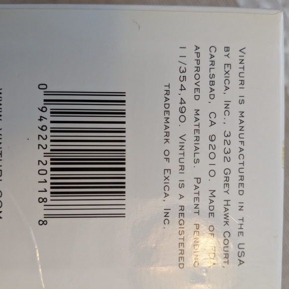 NEW!! Vinturi Wine Aerator, Stand And Pouch & Two "Off The Market" Glasses - Picture 11 of 13